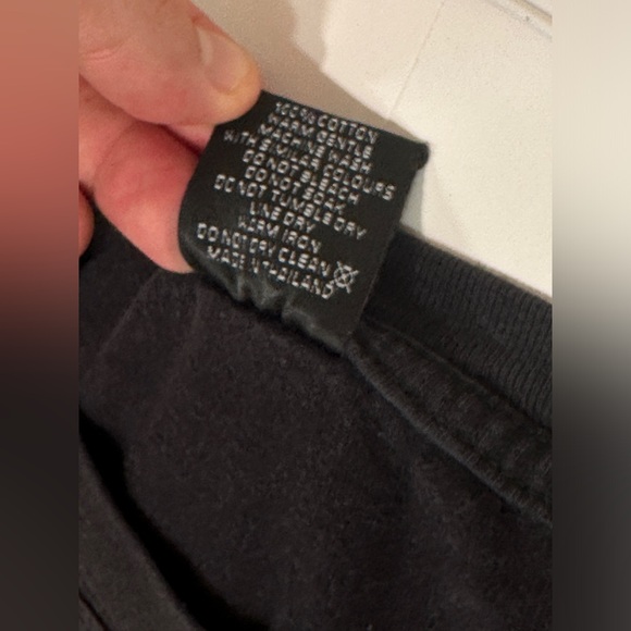 Vintage ACDC Shot Down in Flames T-Shirt Y2K Double Sided Black Band Tee Medium - Picture 8 of 10